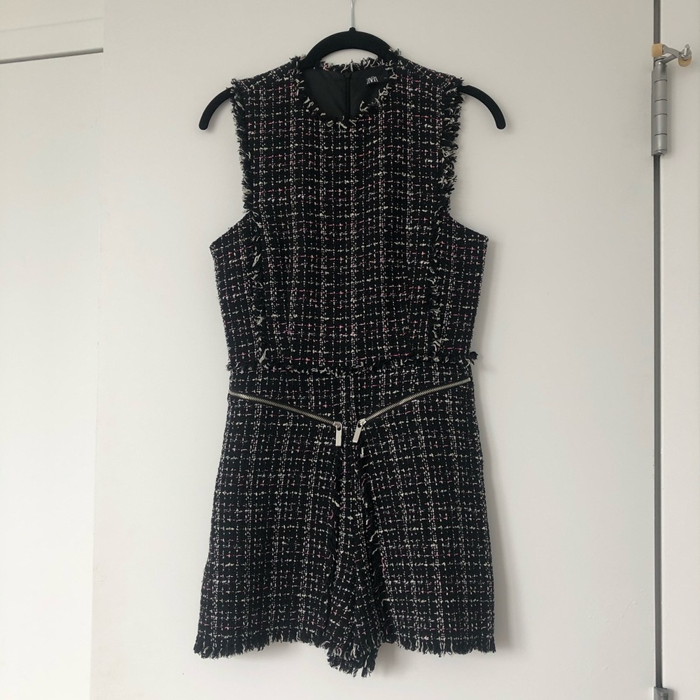 Zara Tweed Romper